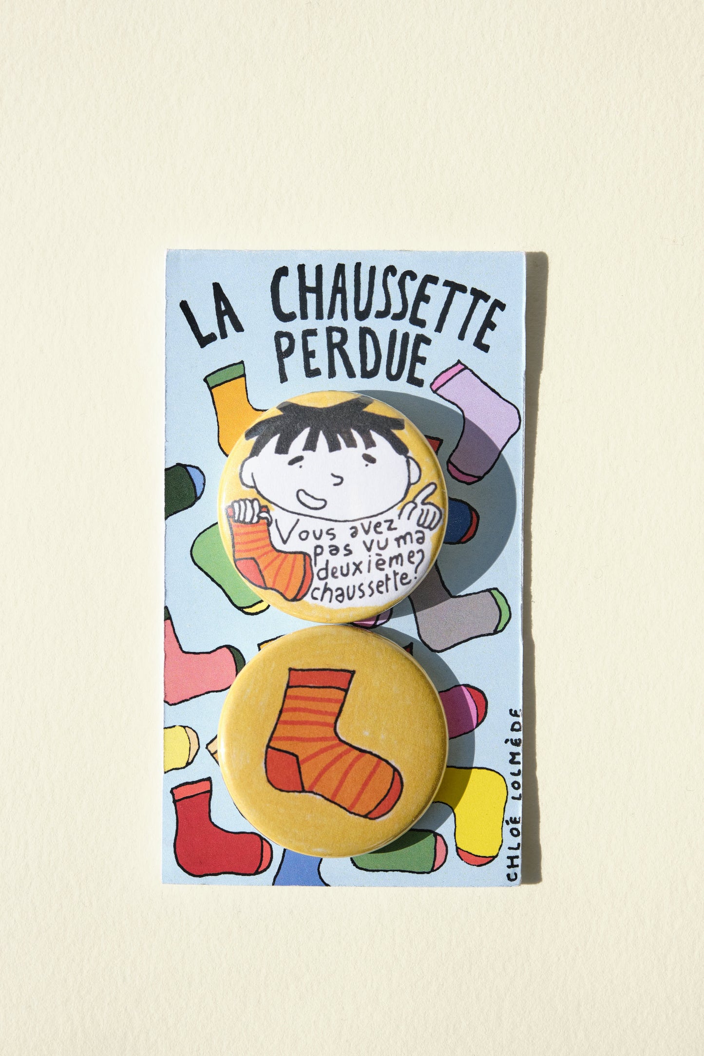 Badges chaussettes