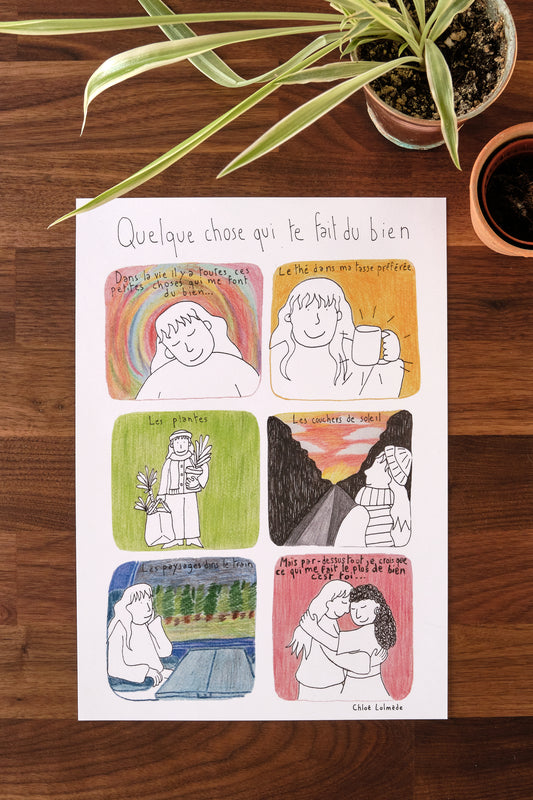 BD - " Quelque chose qui te fait du bien "