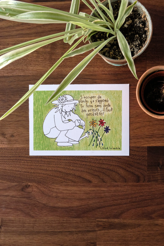Carte - " Plantes "