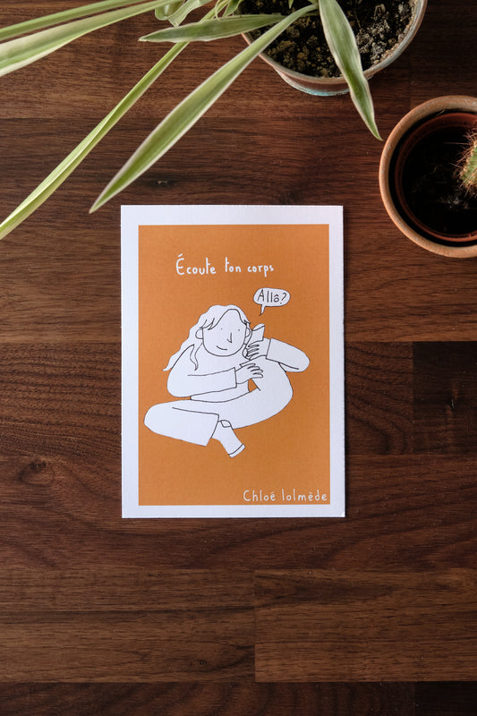 Carte - " Écoute ton corps "